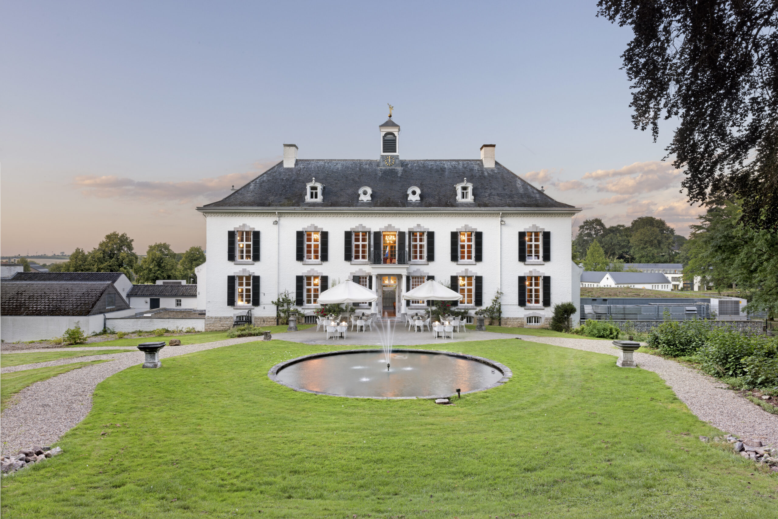Kasteel Vaalsbroek tuinzijde