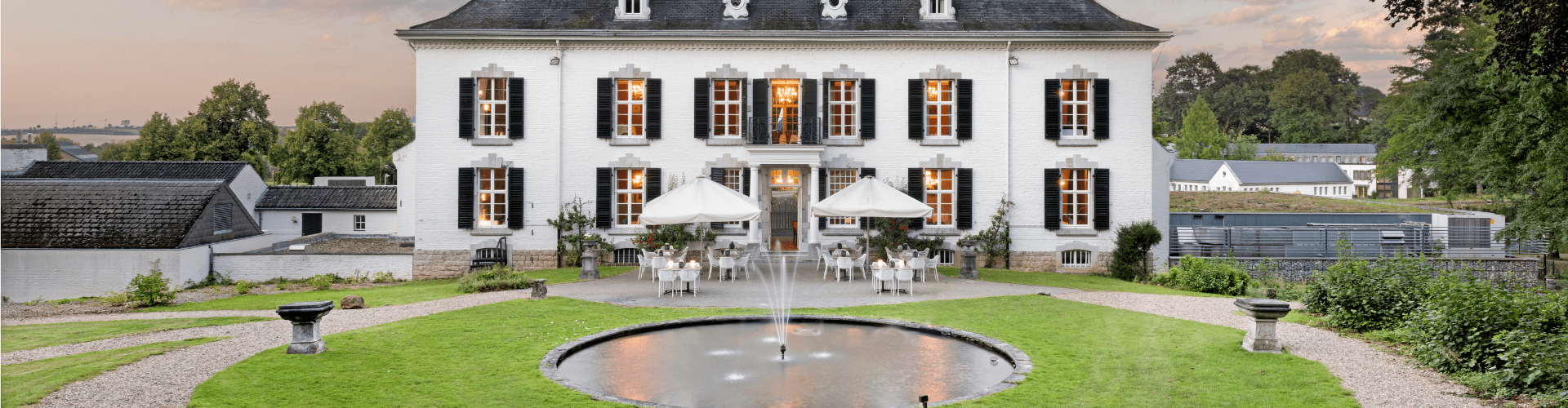 Tuin van Bilderberg Kasteel Vaalsbroek
